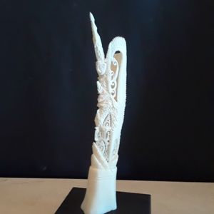 Traditional Batik Hand Carved Bone.